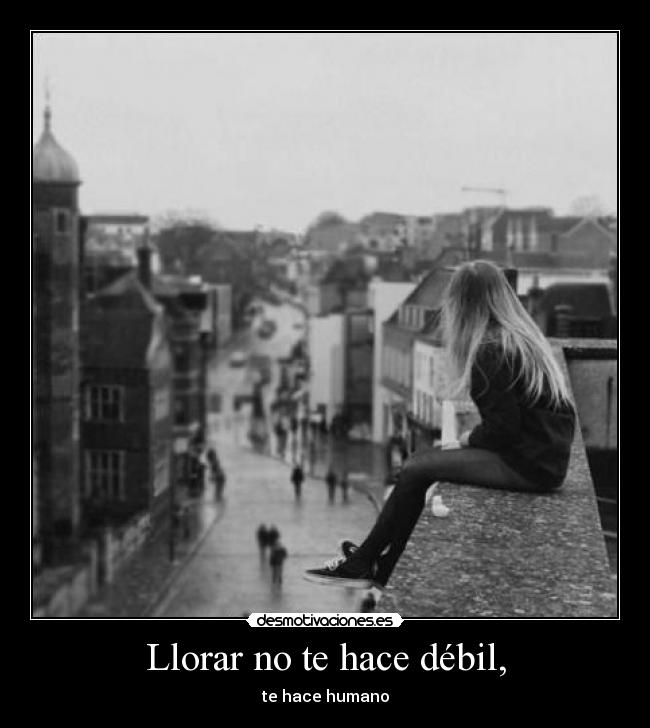 carteles llorar llorar desmotivaciones