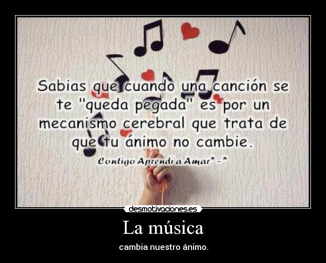 La música -