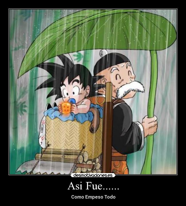 carteles goku desmotivaciones