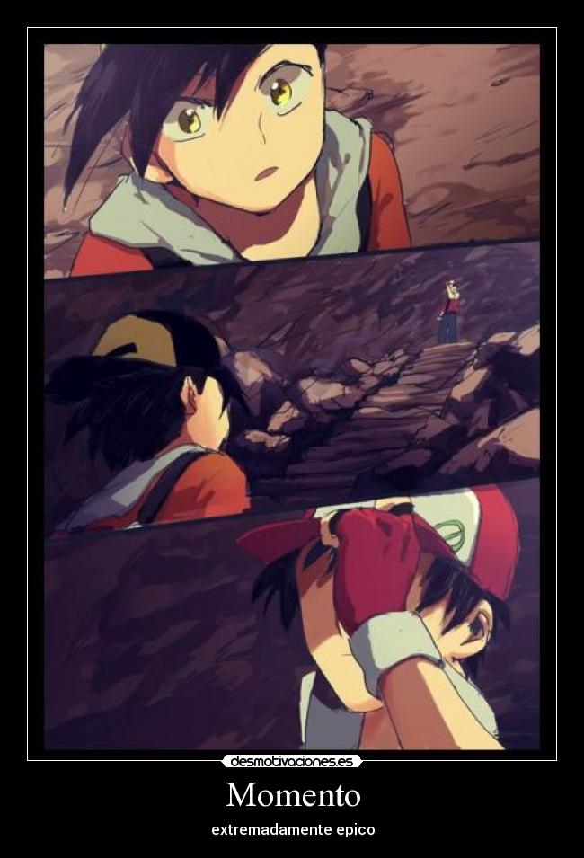 carteles red pokemon momento epico gallat desmotivaciones