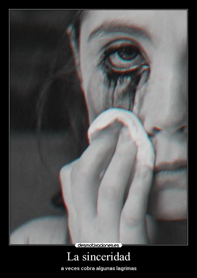 La sinceridad - 