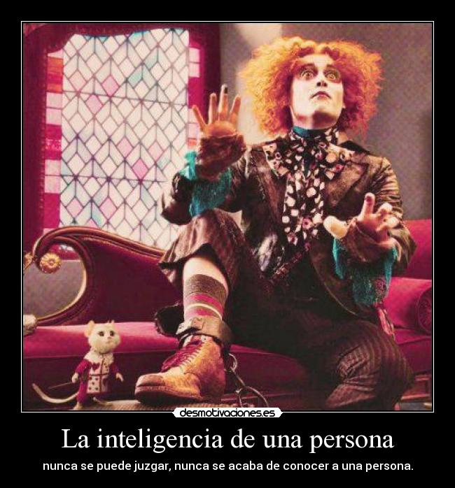 La inteligencia de una persona -