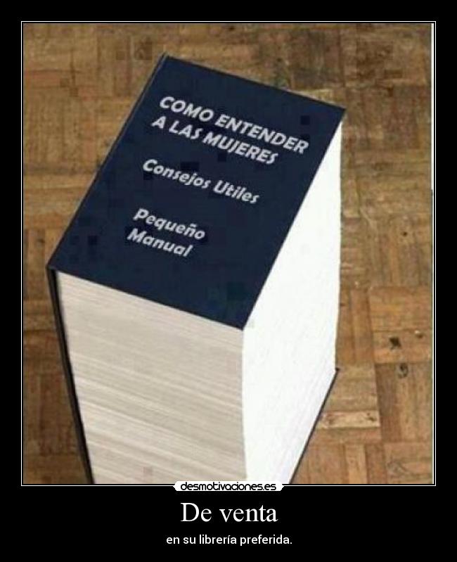 De venta - en su librería preferida.