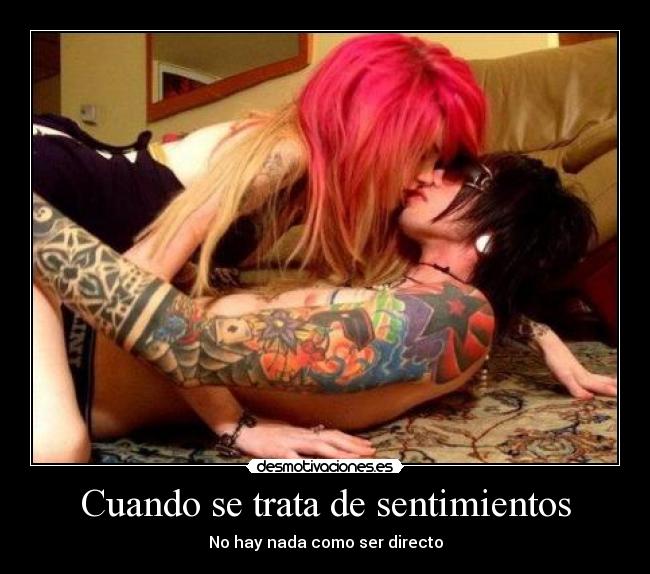 Cuando se trata de sentimientos - 