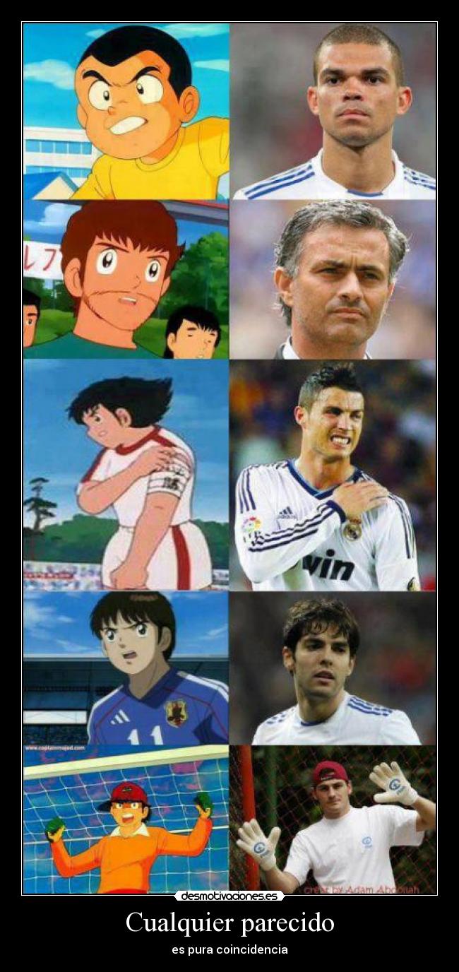 Cualquier parecido - es pura coincidencia