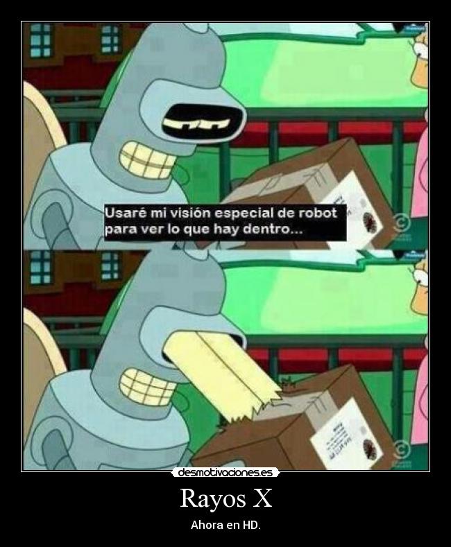 Rayos X - Ahora en HD.