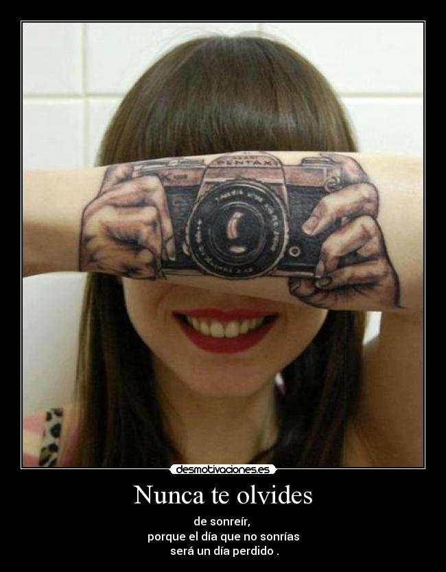 Nunca te olvides -