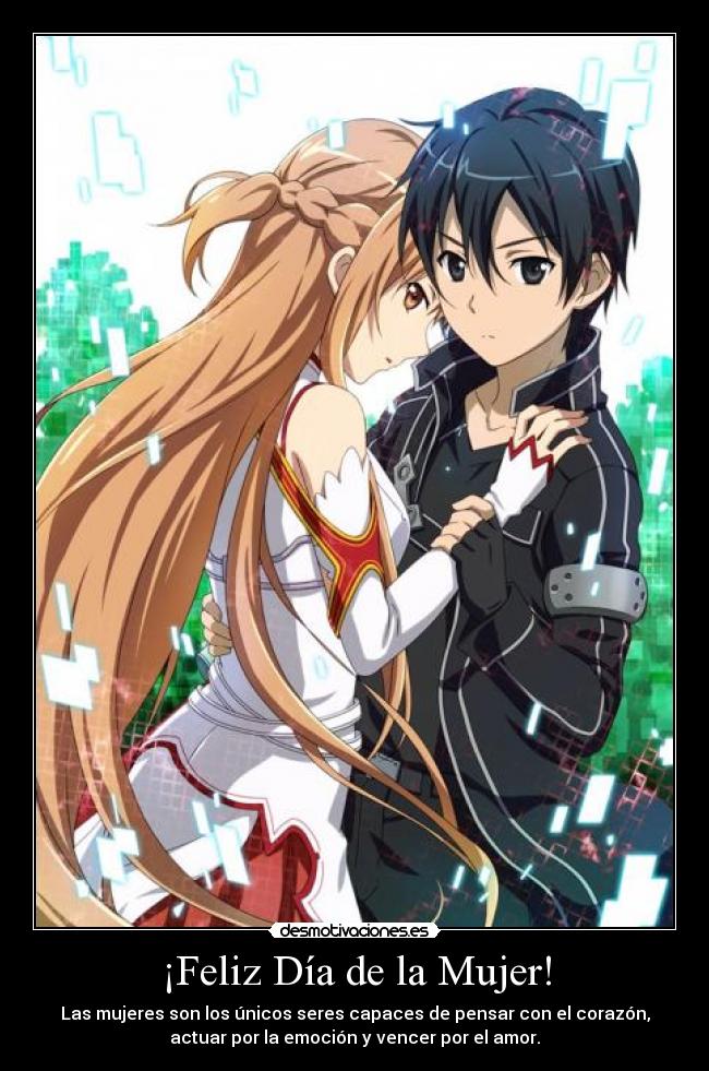 carteles mujer anime desmotivaciones