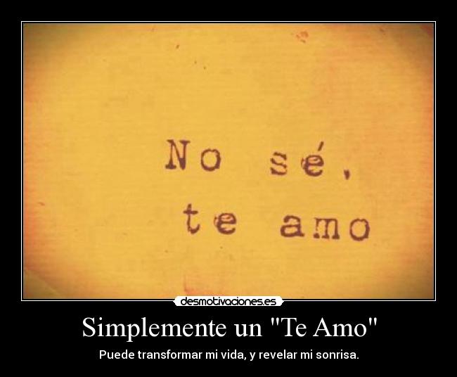 carteles teamo desmotivaciones