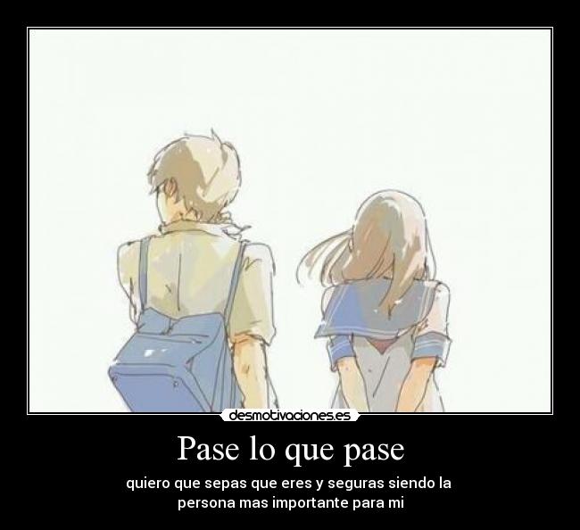 Pase lo que pase - 