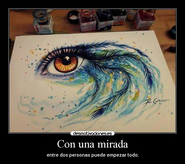 carteles con una mirada desmotivaciones