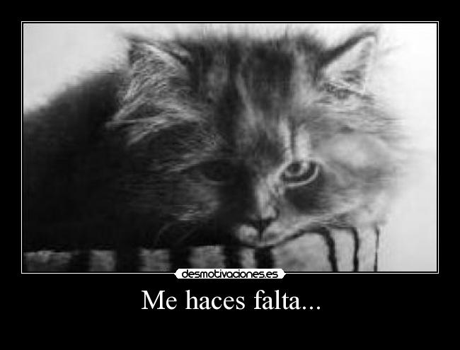 Me haces falta... - 