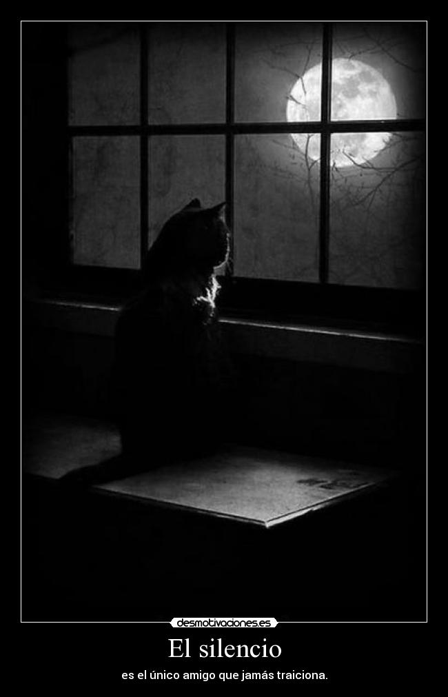 El silencio -