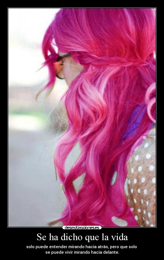 Se ha dicho que la vida -