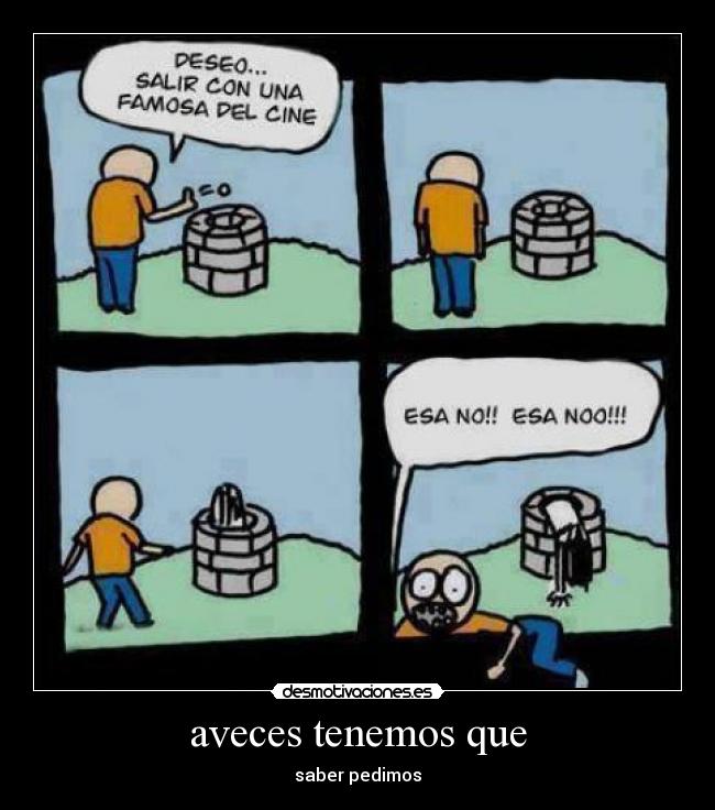 aveces tenemos que -