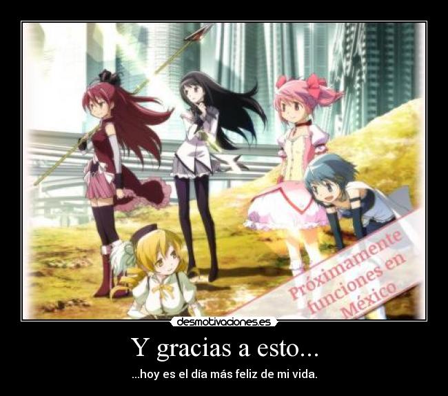 Y gracias a esto... - ...hoy es el día más feliz de mi vida.