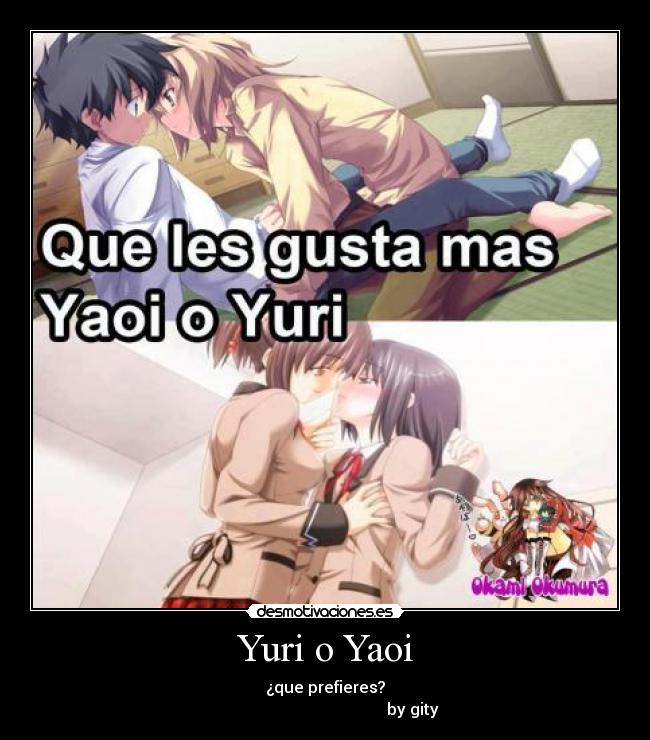 Yuri o Yaoi -
