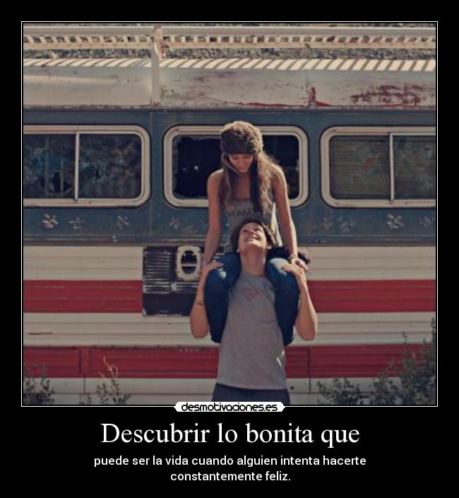 Descubrir lo bonita que - 