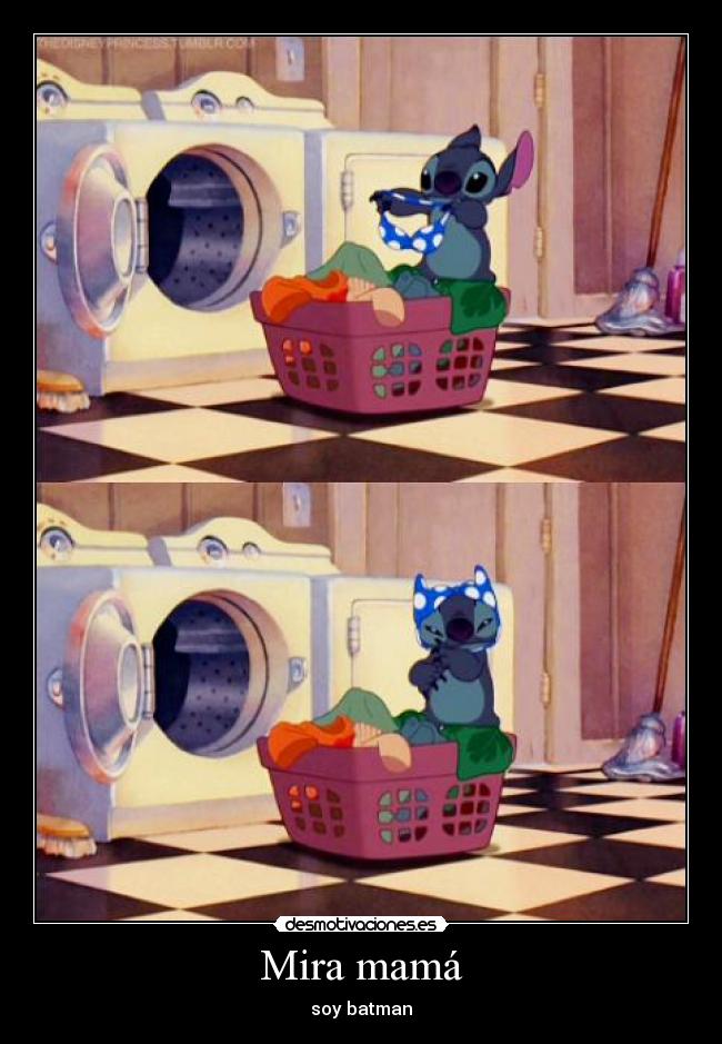 Mira mamá - soy batman