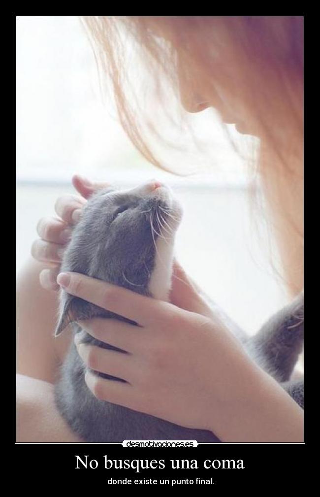 No busques una coma - 