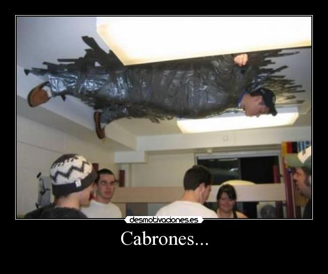 Cabrones... -
