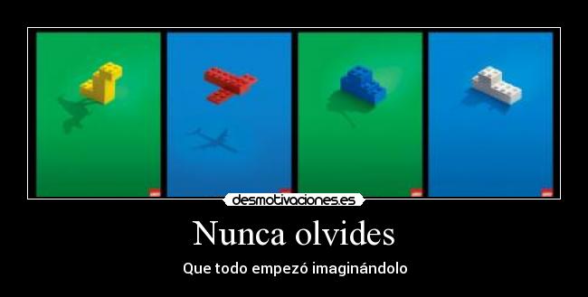 Nunca olvides - Que todo empezó imaginándolo