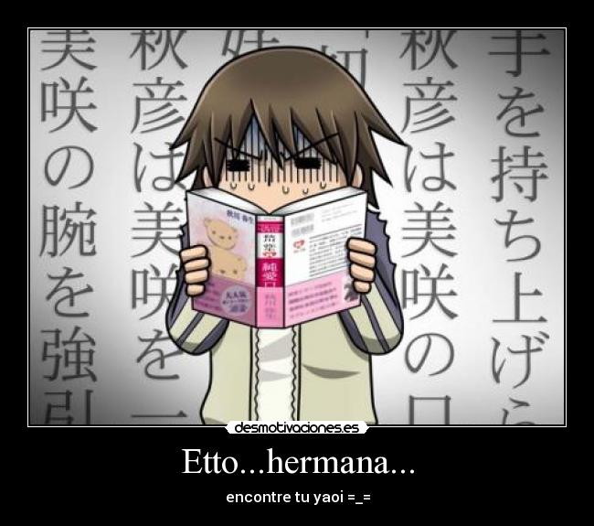 Etto...hermana... - 