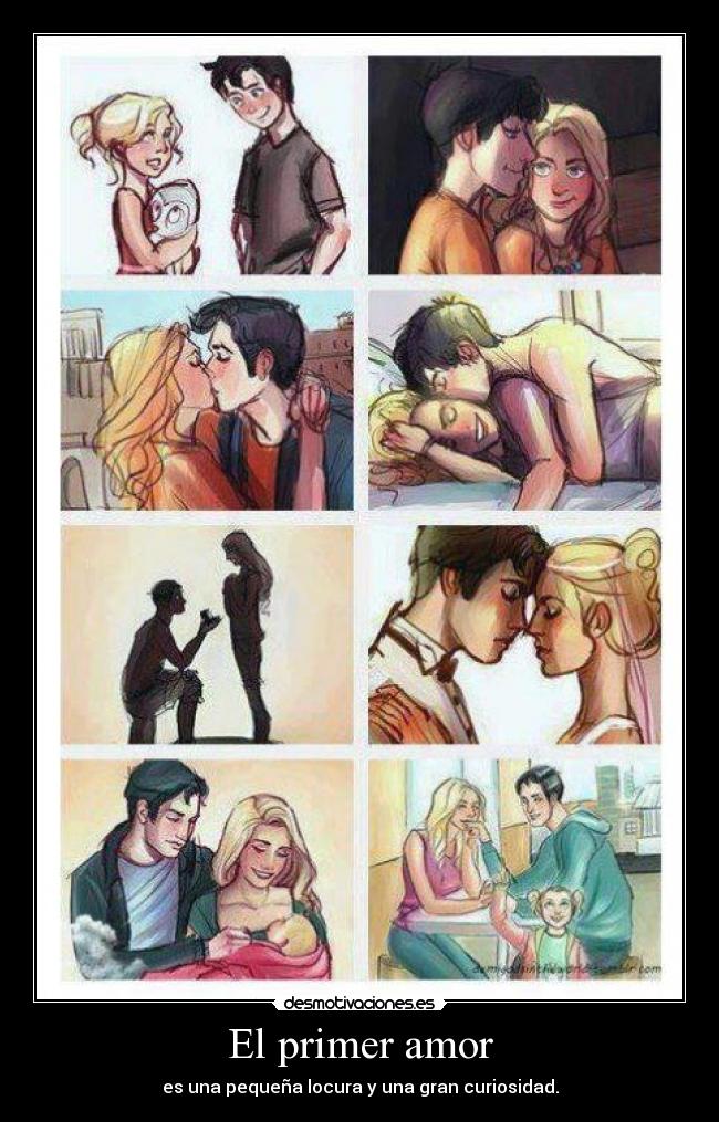 carteles amor primer amor desmotivaciones