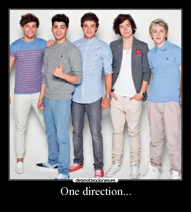 One direction... - 
