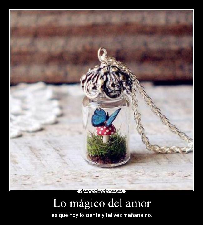 Lo mágico del amor -