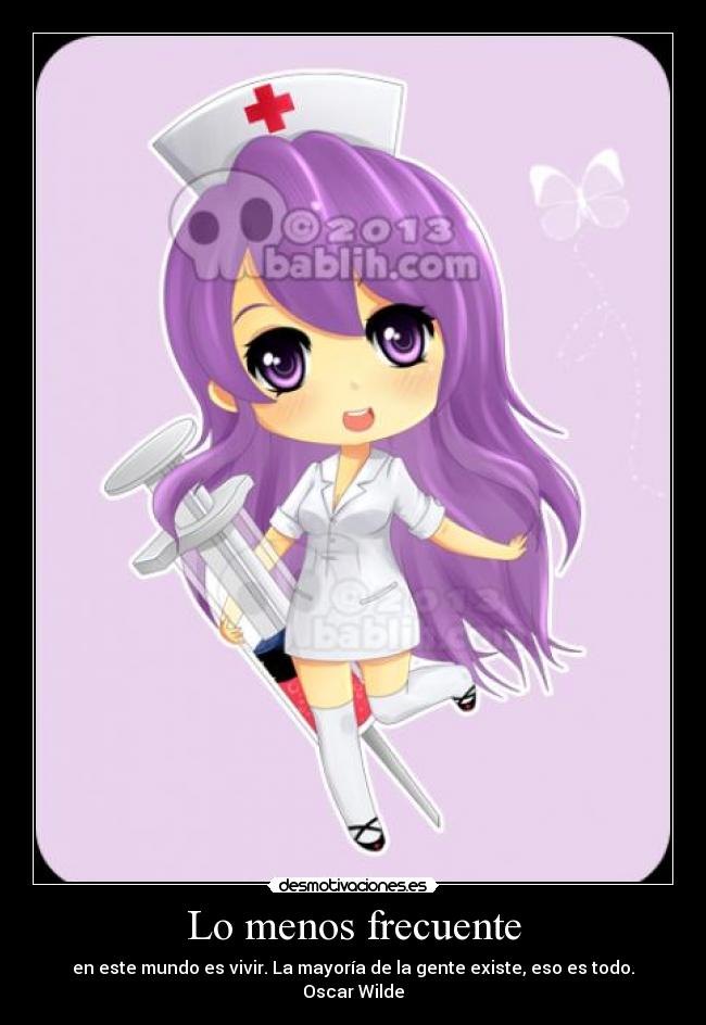 Lo menos frecuente -