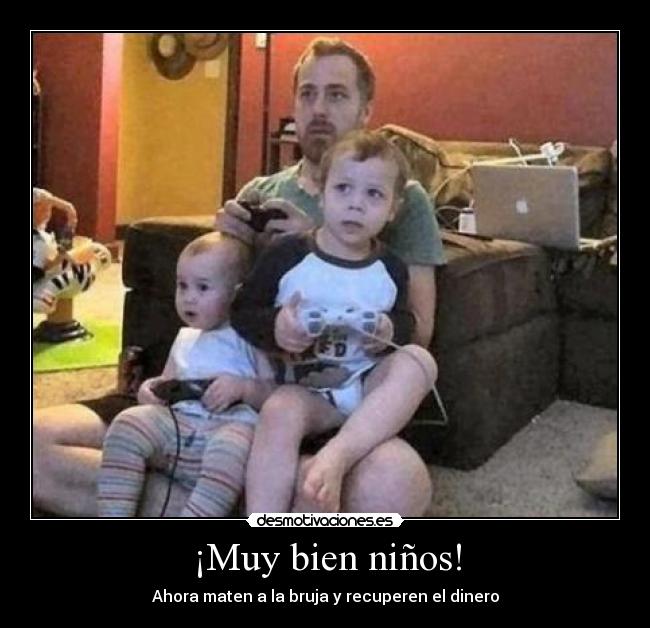 ¡Muy bien niños! -