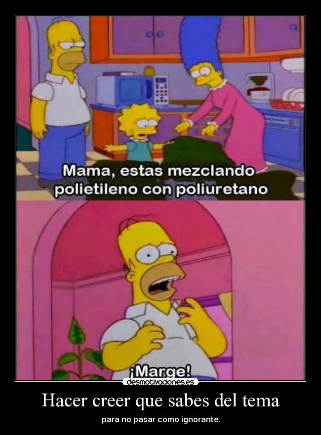 carteles los simpsons reciclaje desmotivaciones