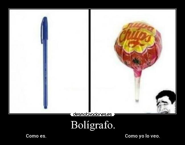 Bolígrafo. -