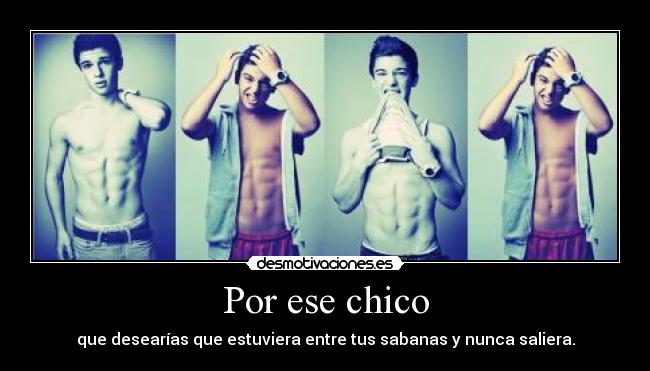 Por ese chico -