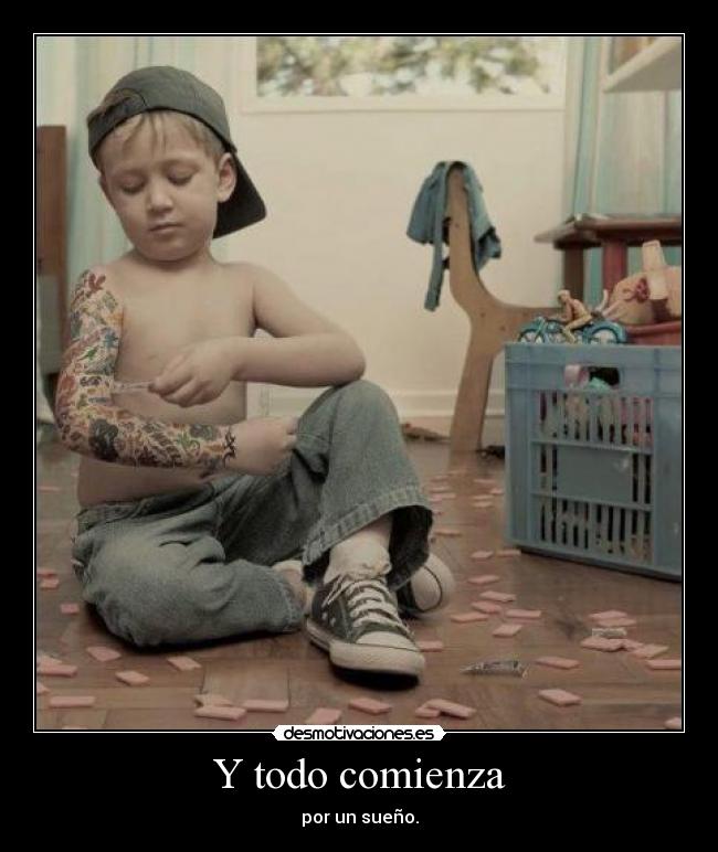 Y todo comienza - por un sueño.