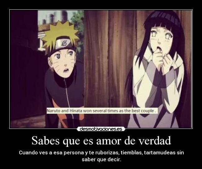 Sabes que es amor de verdad -