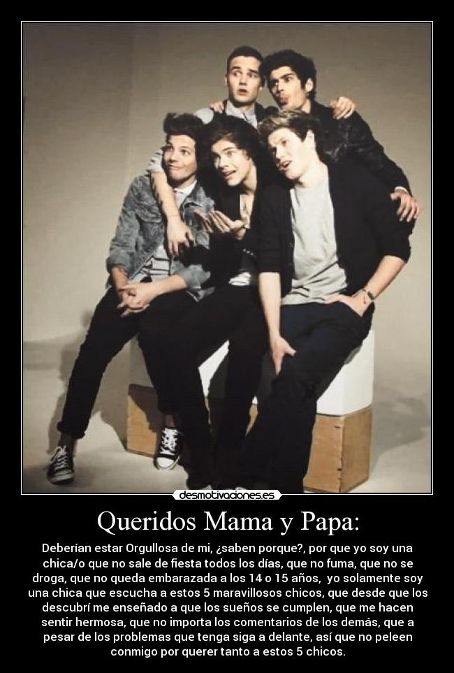 Queridos Mama y Papa: -