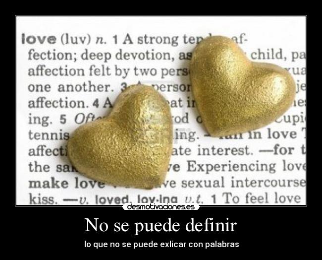 No se puede definir - 