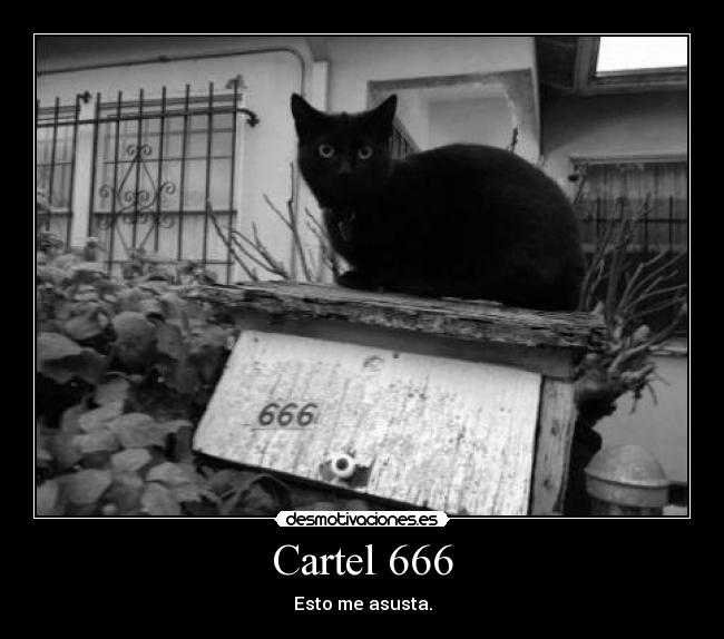 Cartel 666 - Esto me asusta.
