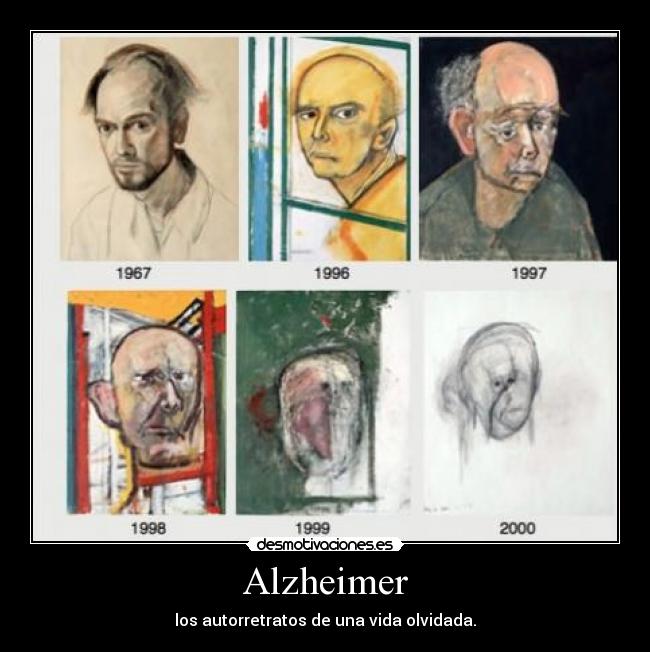 Alzheimer - los autorretratos de una vida olvidada.