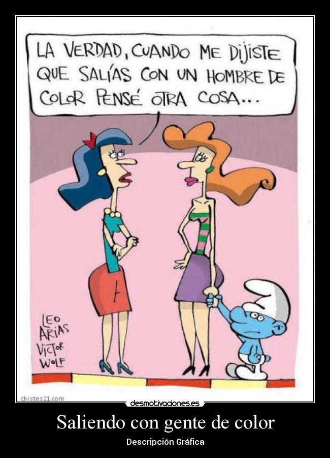 Saliendo con gente de color -