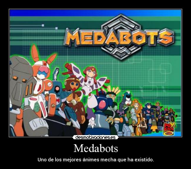 carteles medabots anime otaku robots mejor desmotivaciones