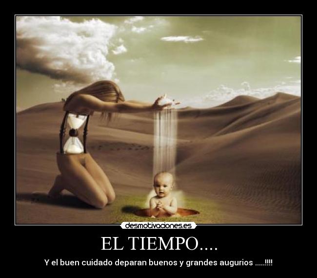 EL TIEMPO.... - Y el buen cuidado deparan buenos y grandes augurios .....!!!!