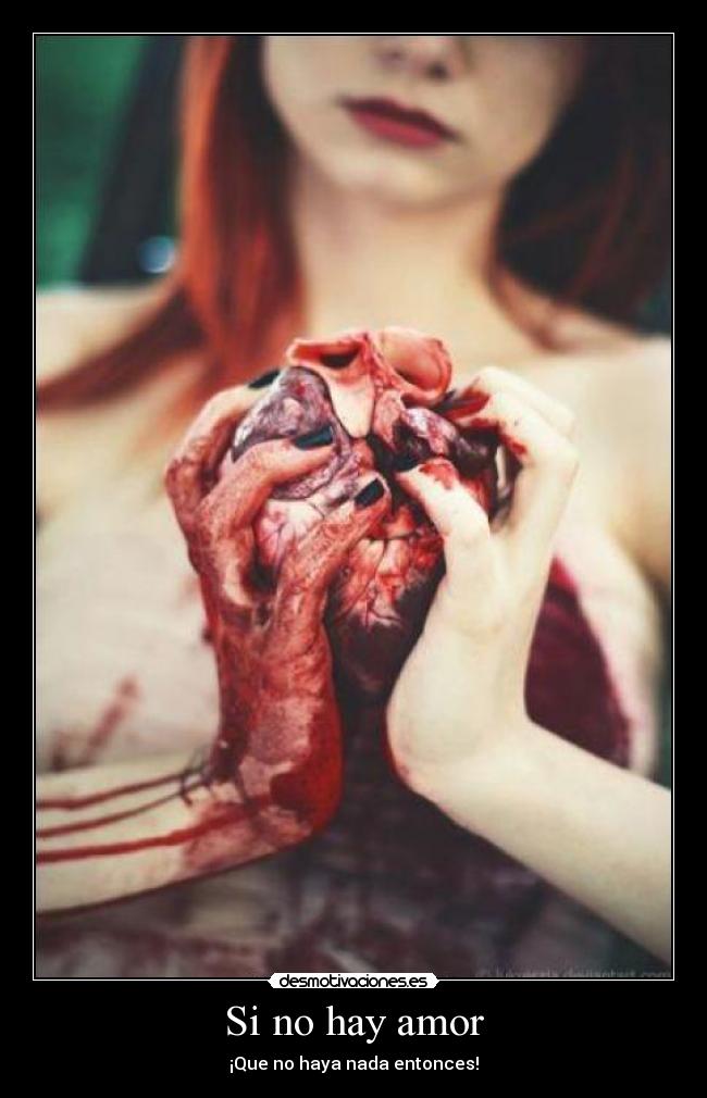 Si no hay amor -
