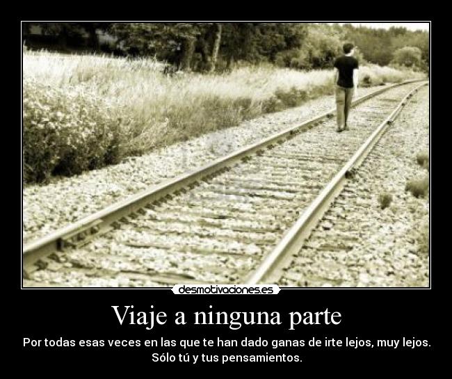 Viaje a ninguna parte -