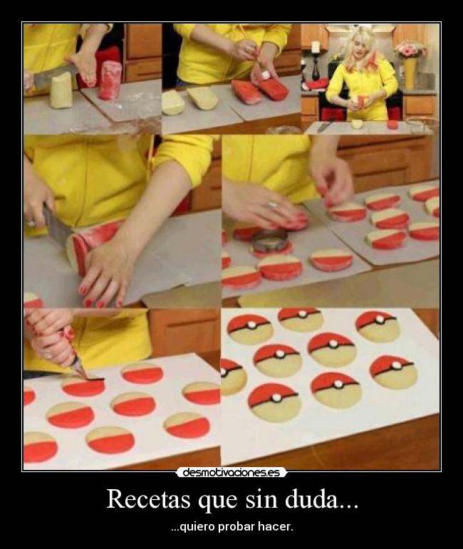 Recetas que sin duda... - ...quiero probar hacer.