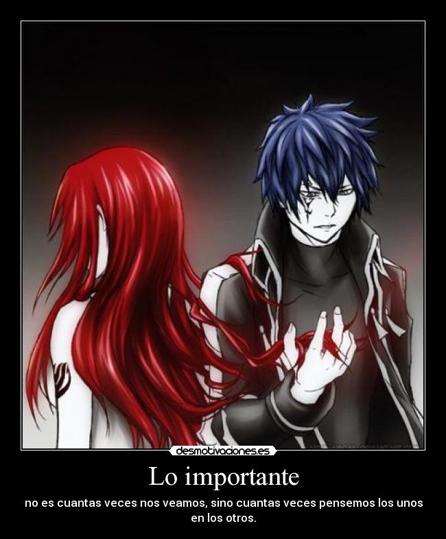 Lo importante - no es cuantas veces nos veamos, sino cuantas veces pensemos los unos en los otros.
