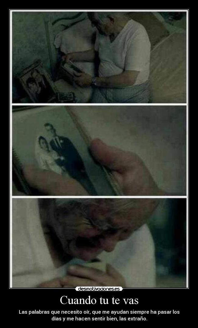 Cuando tu te vas - 