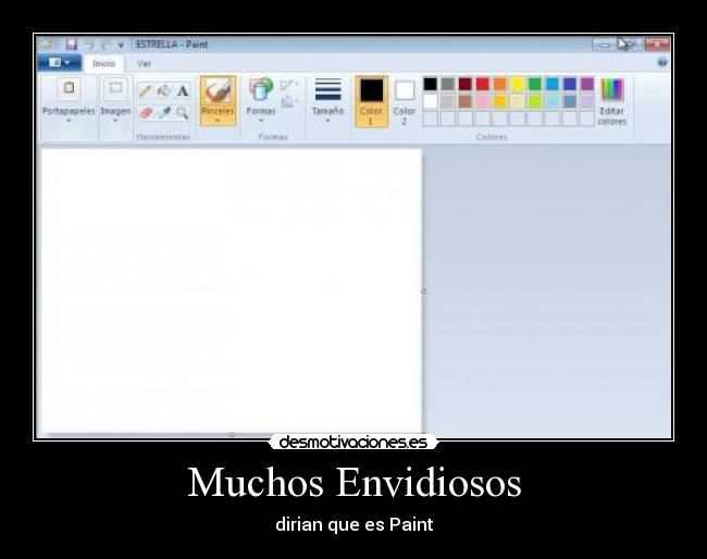 carteles muchos envidiosos dirian que paint desmotivaciones